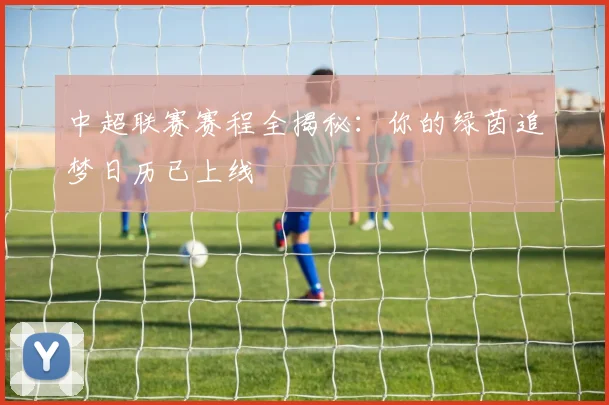 中超联赛赛程全揭秘:你的绿茵追梦日历已上线